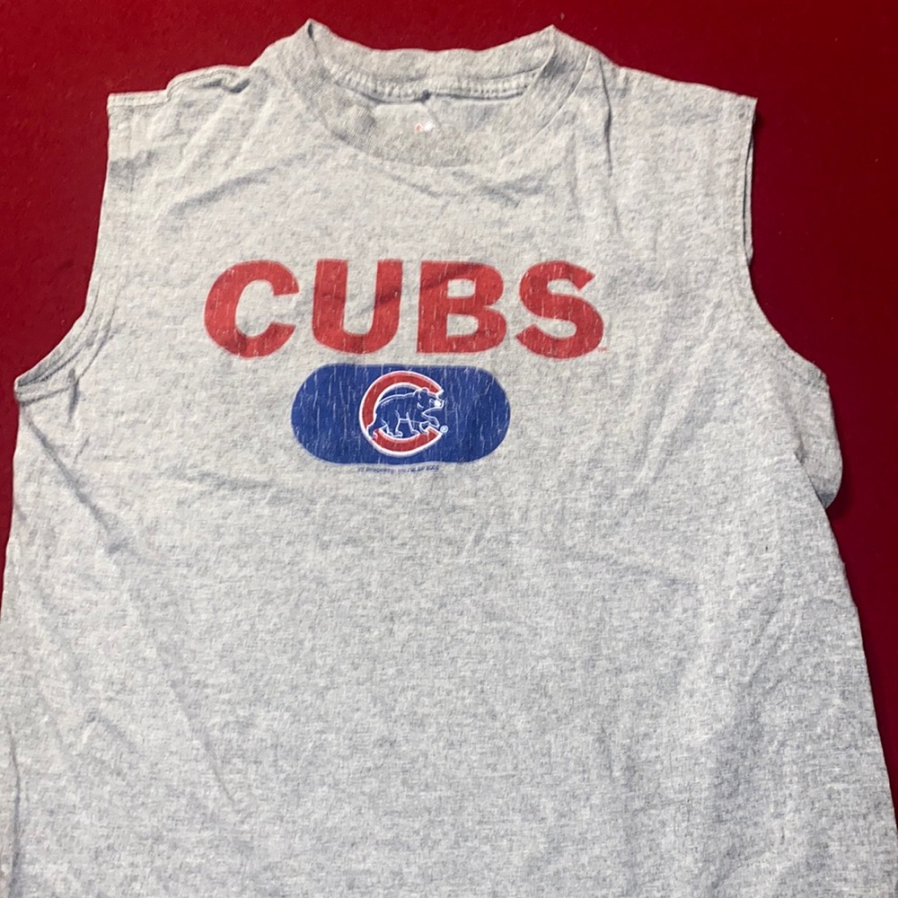 Chicago Cubs Baseball Tank top Majestic